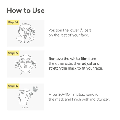 SUNGBOON EDITOR Deep Collagen Retinol Boost Up Mask 4pcs