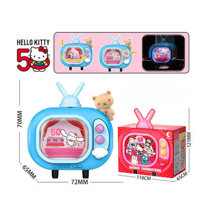 Miniso Sanrio 50周年Hello kitty 迷你电视盲盒