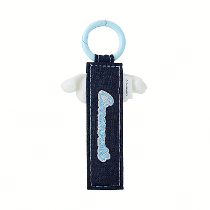 Sanrio Original Tag Keychain Denim Patch