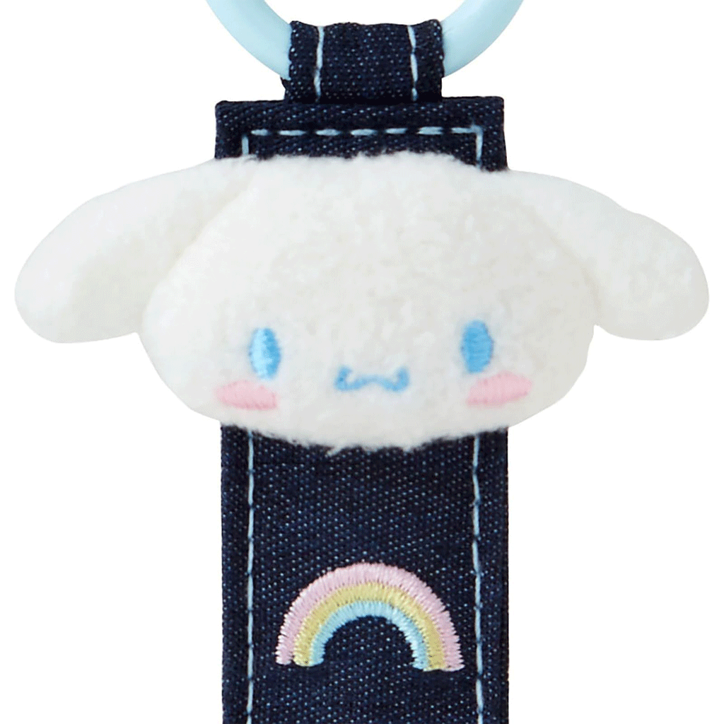 Add a touch of whimsy to your keys or bags with the Sanrio Original Tag Keychain Denim Patch! 