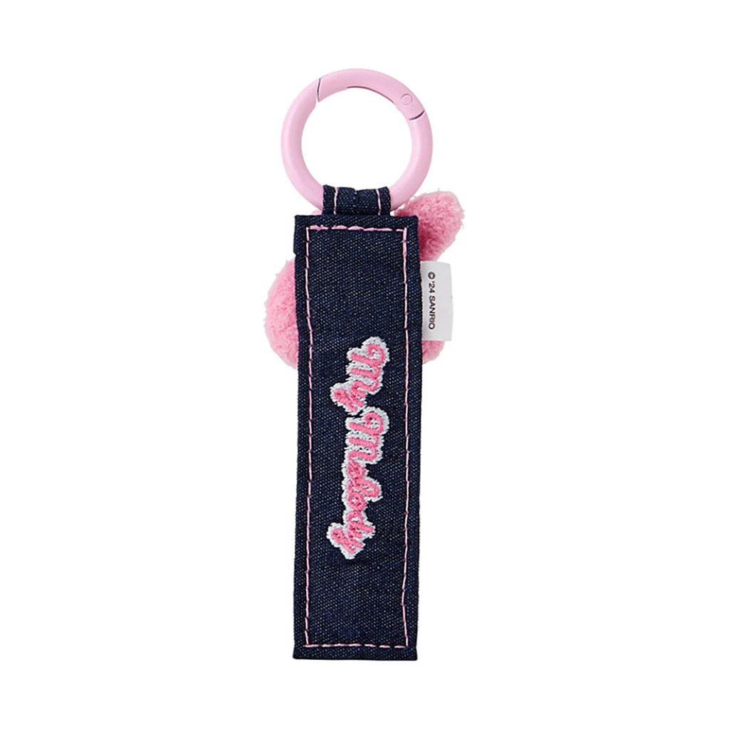 Sanrio Original Tag Keychain Denim Patch