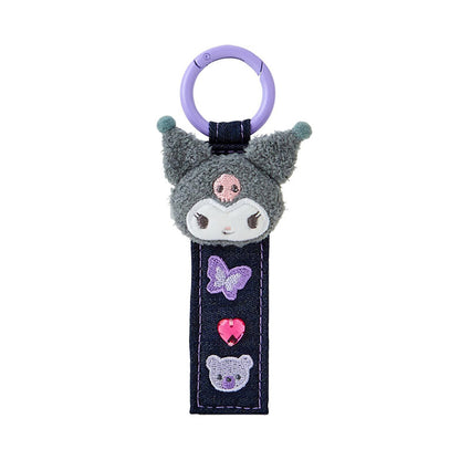 Sanrio Original Tag Keychain Denim Patch