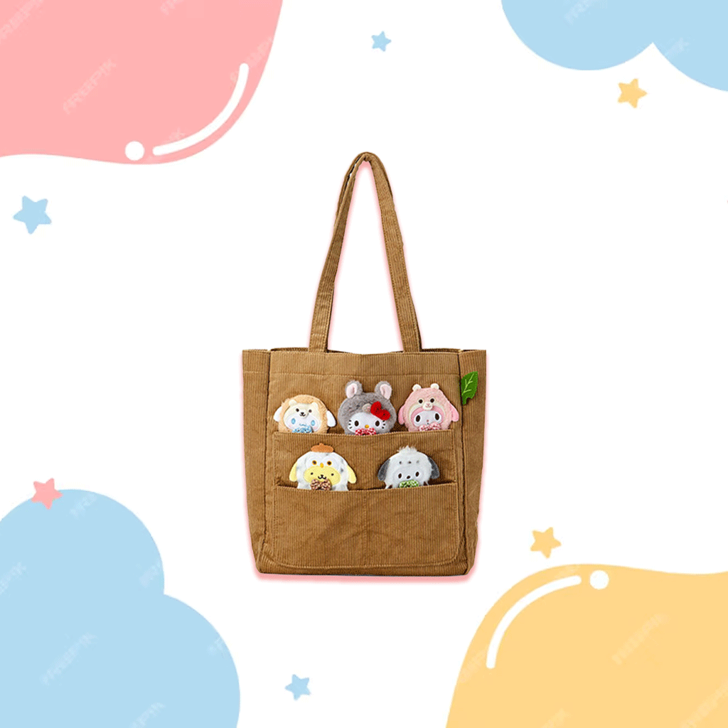 It is a delightful accessory perfect for fans of Sanrio characters and nature-themed designs.