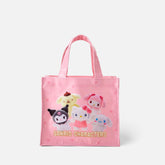 It is a charming handbag featuring beloved Sanrio characters in a playful "photo" design.