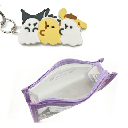 Sanrio Characters x Obakaine Frosty Clear Pen Case