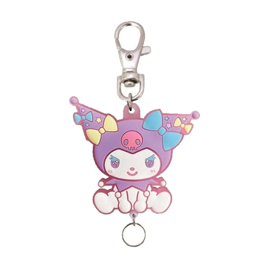 Sanrio Yume Fuwa Rubber Reel Keychain