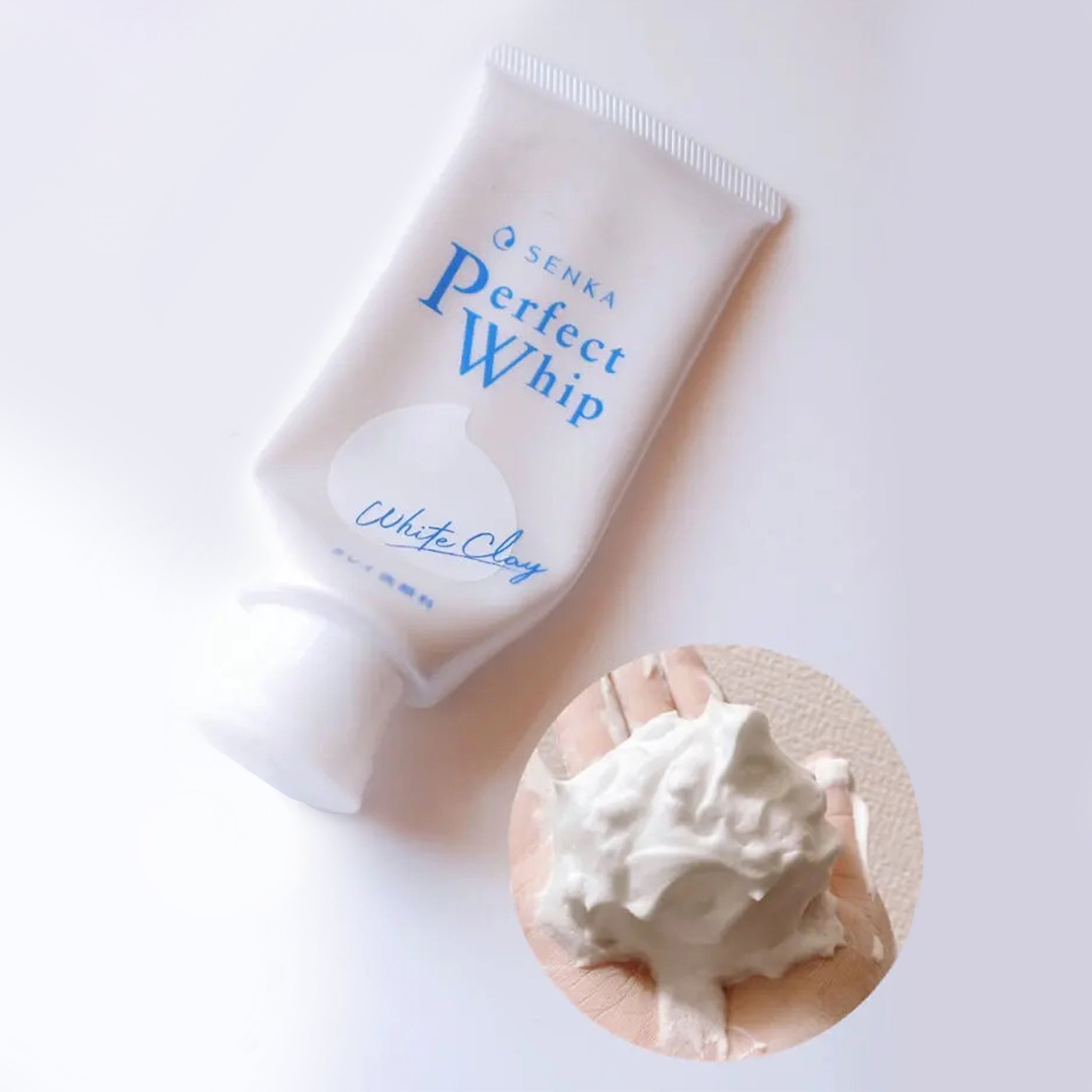 Senka] Perfect Whip White Clay (120g) – Gochujar