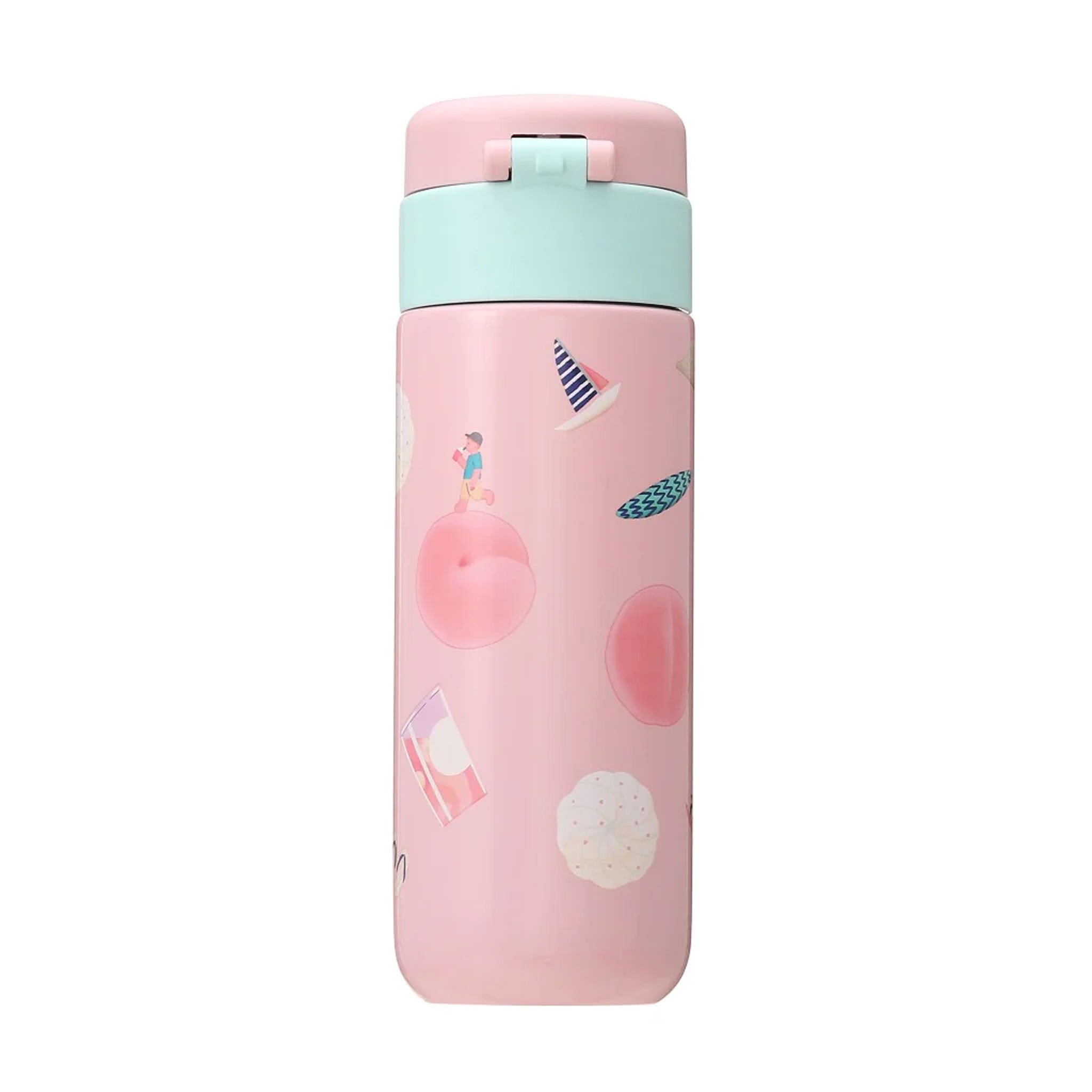 星巴克日本夏季版 2023 不锈钢保温杯 Peachful Paradise 381ml