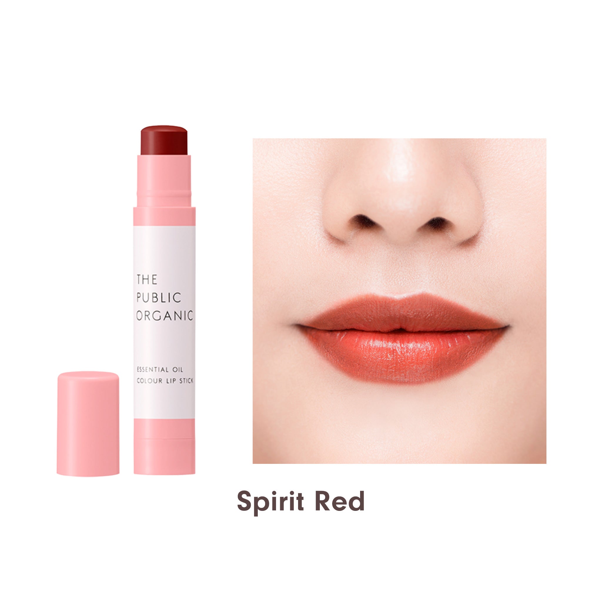 THE PUBLIC ORGANIC Essential Oil Color Lipstick