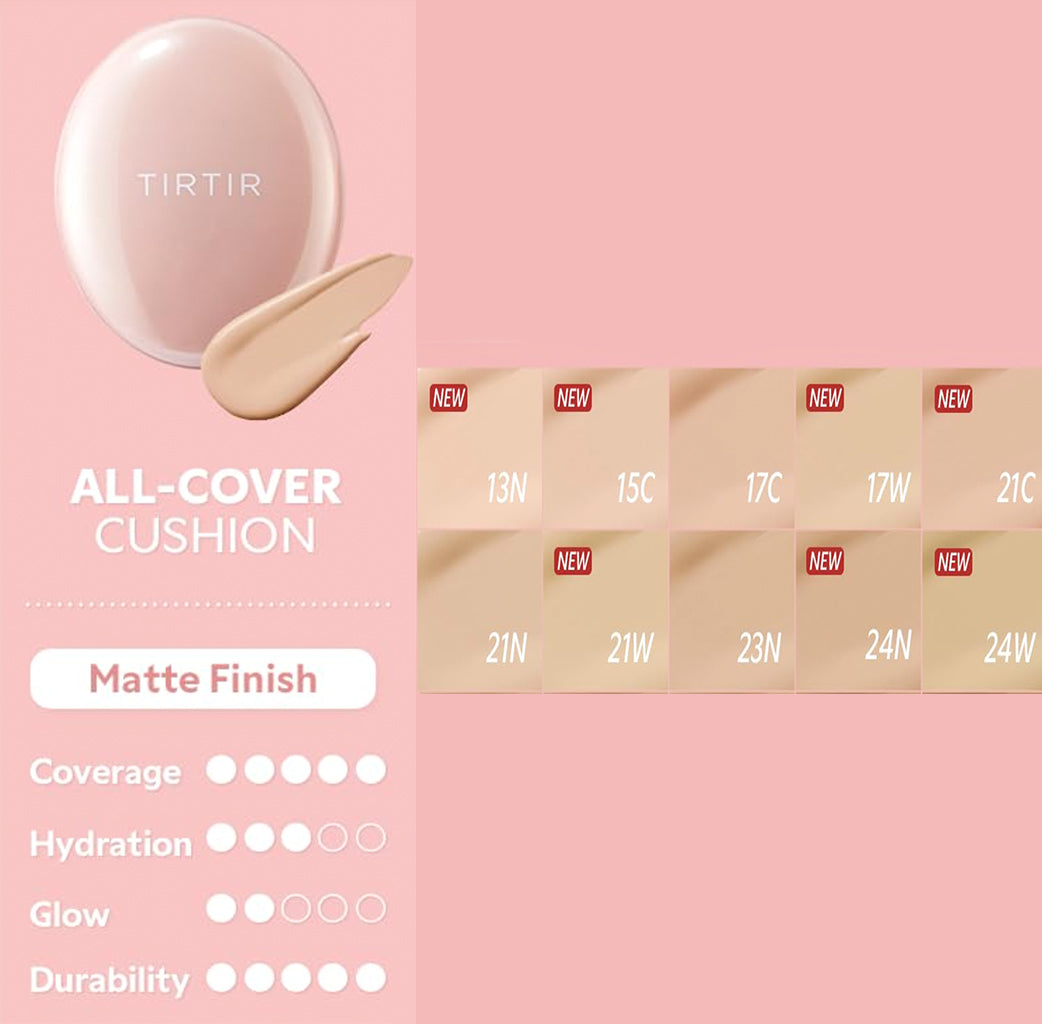TIRTIR Mask Fit All系列气垫（高效持妆版） 18 克