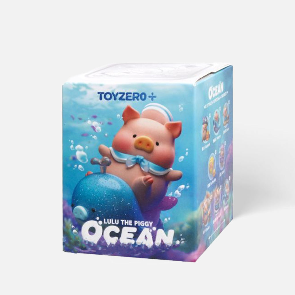 It features an enchanting collection of figurines inspired by LuLu the Piggy and the wonders of the ocean. 