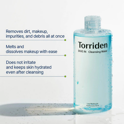 Torriden DIVE IN Cleansing Water 400ml