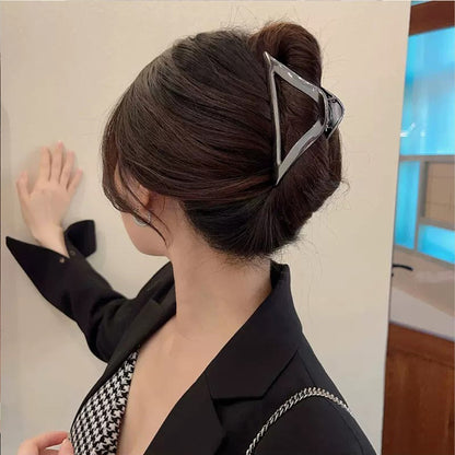 Triangle Hair Claw Clip