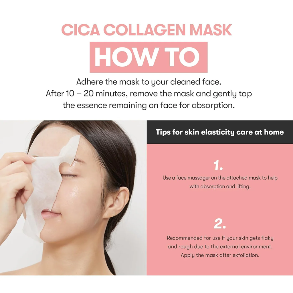 VT CICA Collagen All In One 3Step Mask 1 pc