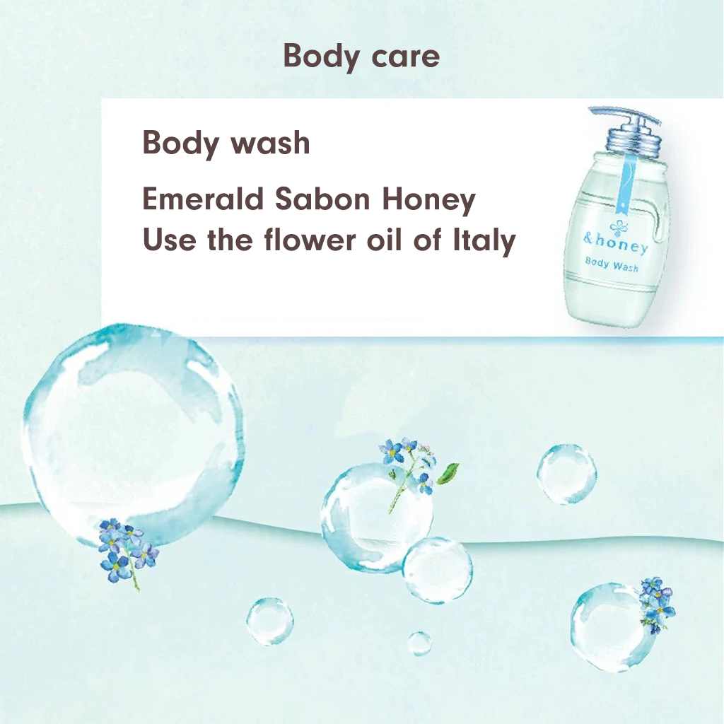 ViCREA &honey Sabon 安蒂花子啫喱沐浴露 500 毫升