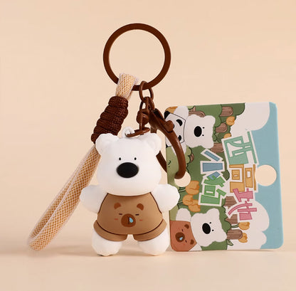 West Highland Puppy Keychain