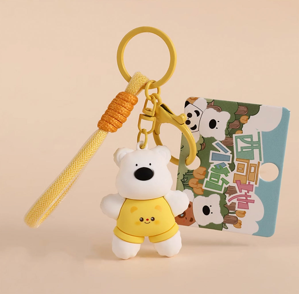 West Highland Puppy Keychain