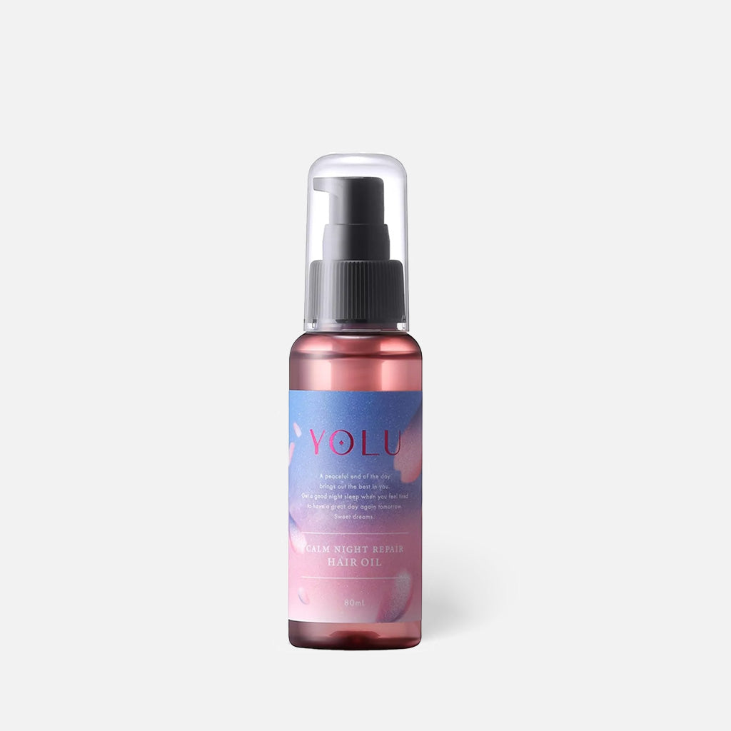YOLU 平静夜间修复护发油 80ml 樱花和铃兰