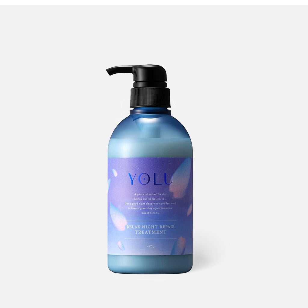 YOLU Relax 夜间修复护理 475g 樱花和铃兰
