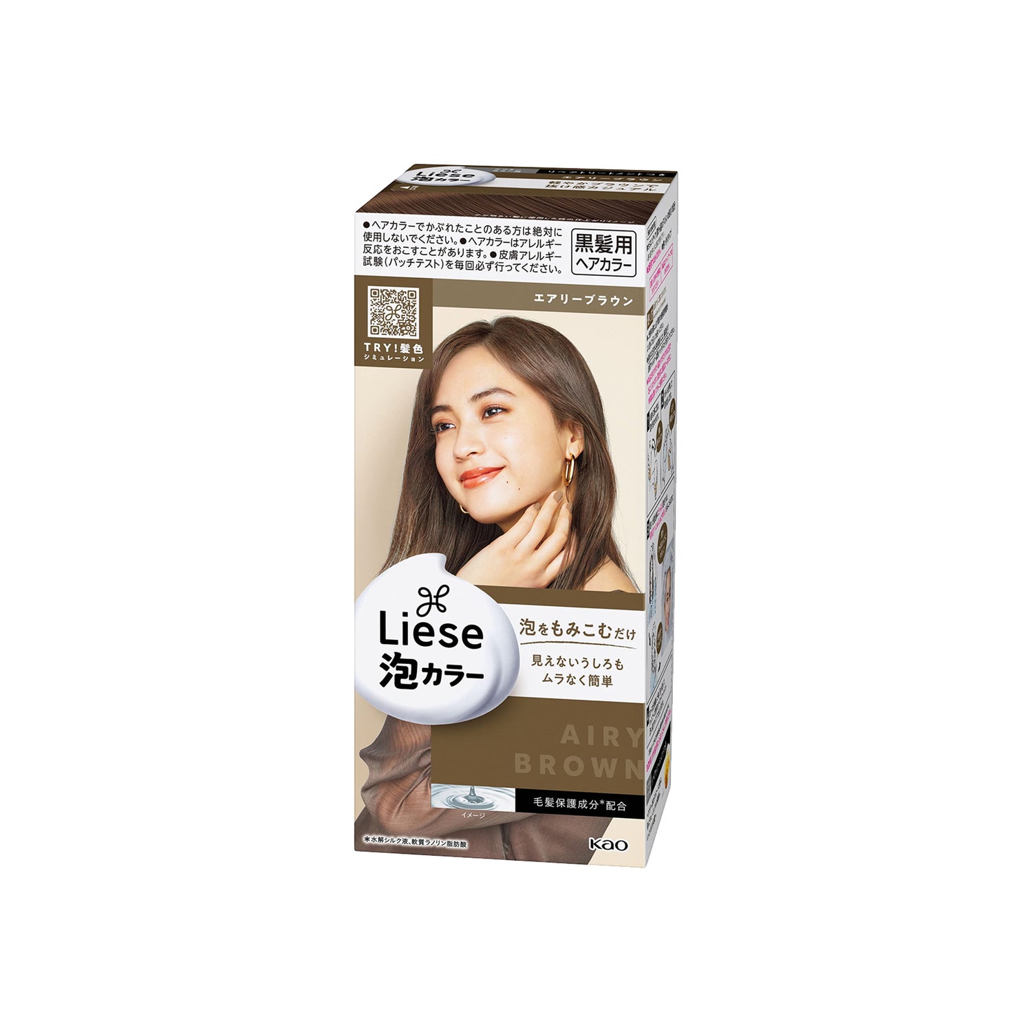 Kao Liese Bubble Hair Dye Natural