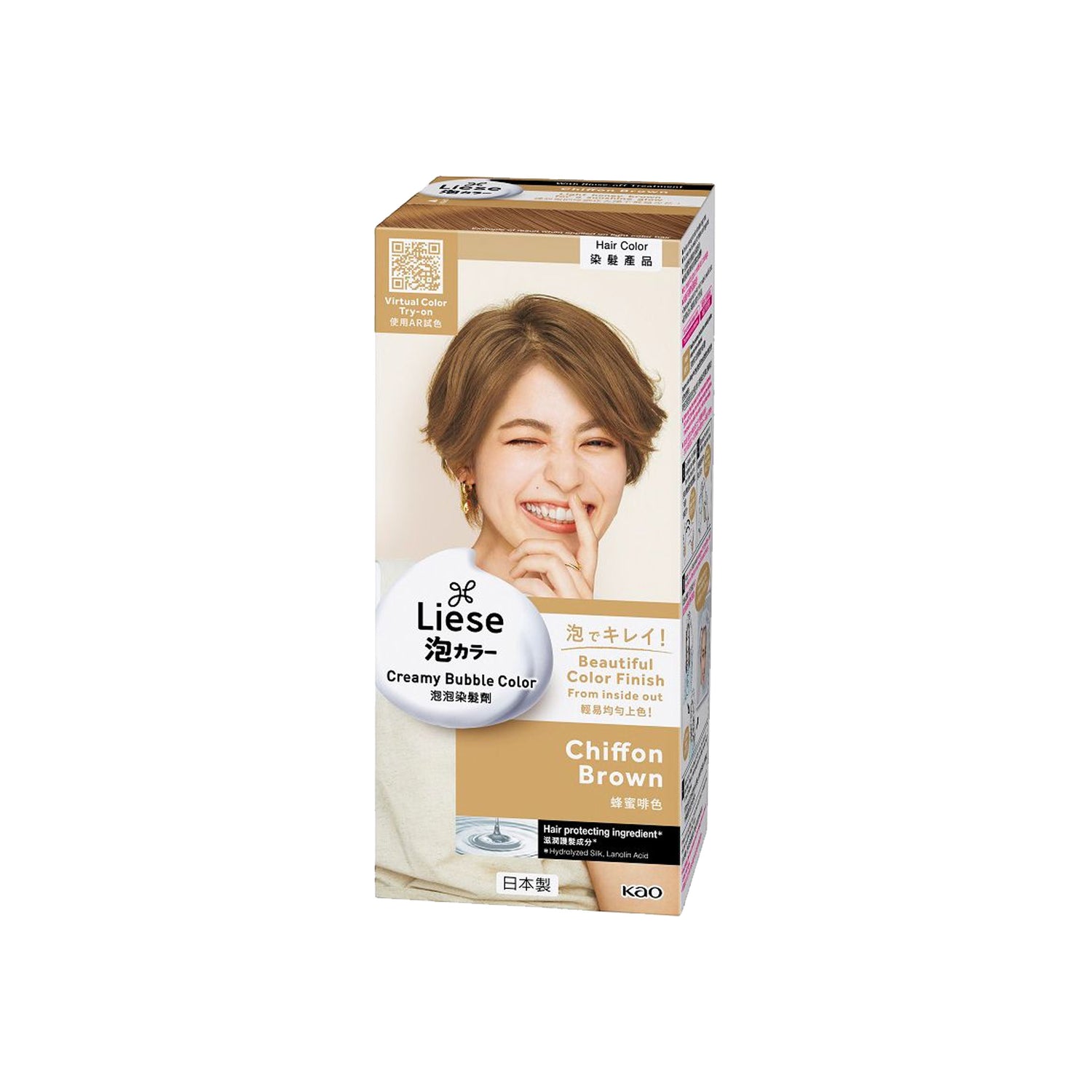 Kao Liese Bubble Hair Dye Natural