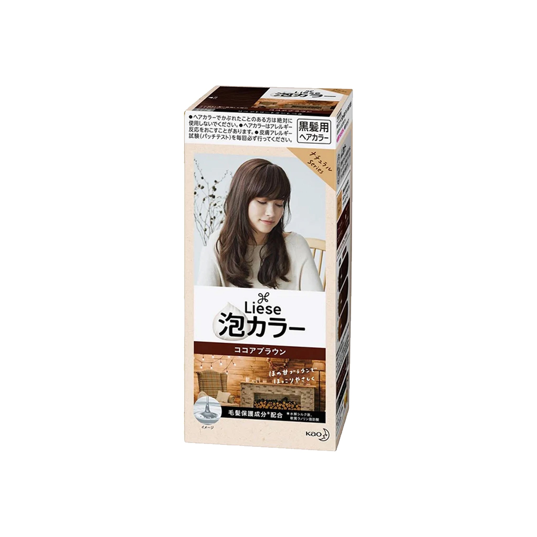 Kao Liese Bubble Hair Dye Natural