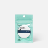  Designed with a dual-sided surface, it picks up and distributes foundation or cushion products evenly across your skin. 