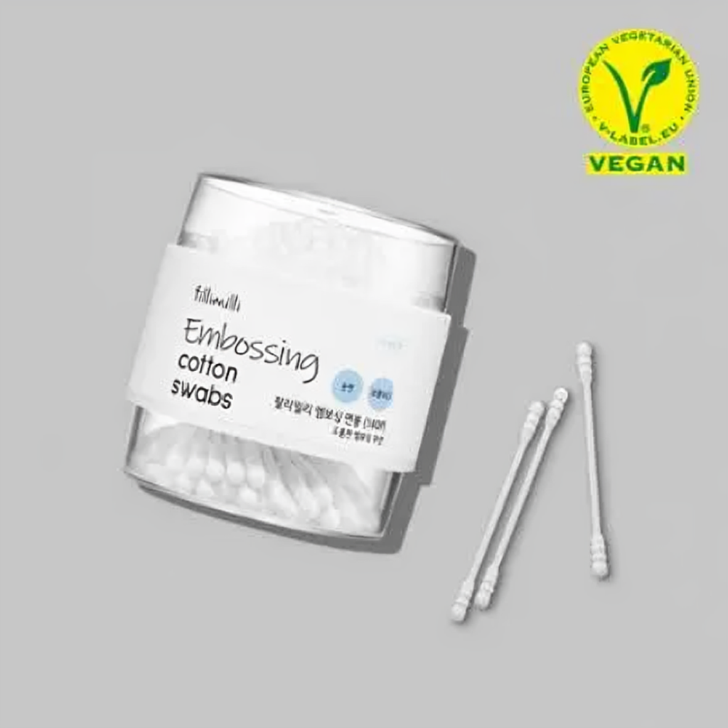 fillimilli Embossing Cotton Swabs 140 pcs
