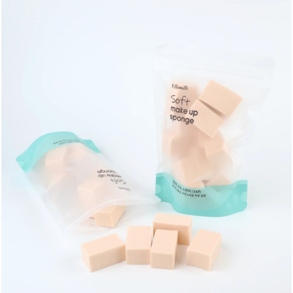 fillimilli Soft Make Up Sponge 14 pcs
