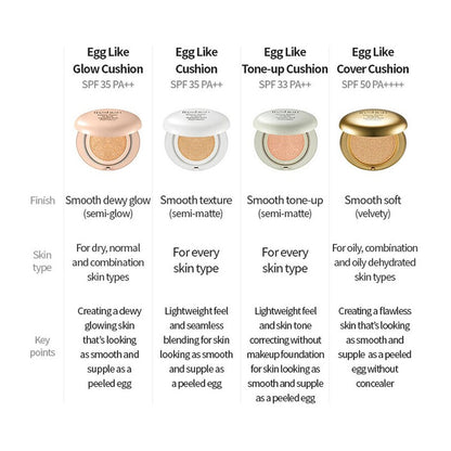 freshian Egg-Like Cover Cushion 12 g