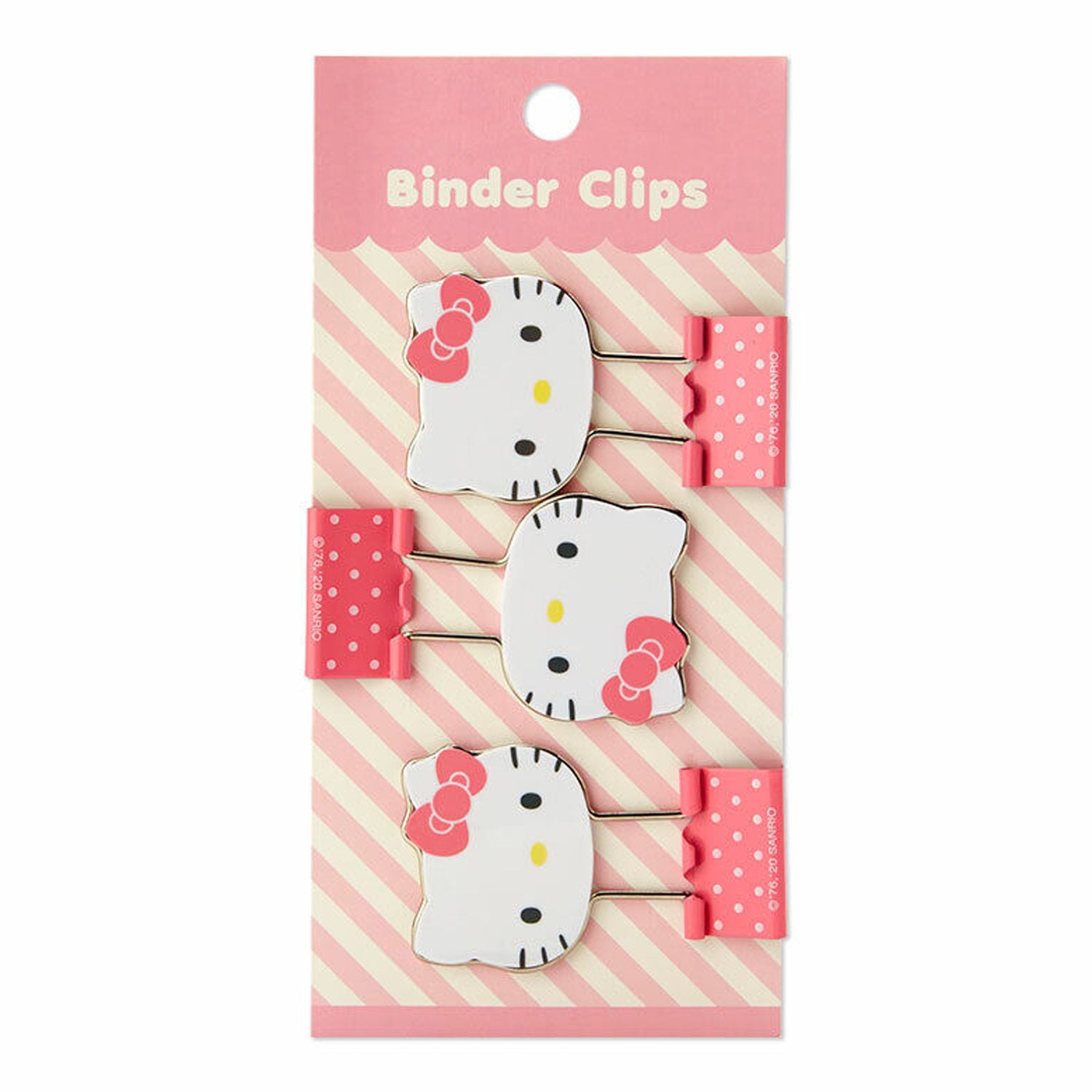 Sanrio Binder Paper Clip 3 pcs