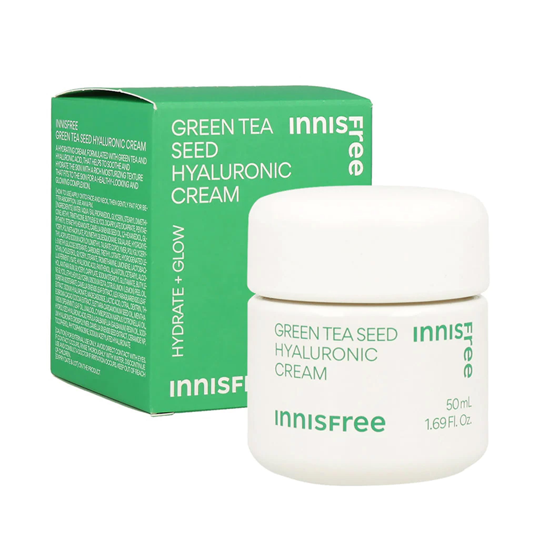 innisfree 悦诗风吟绿茶籽玻尿酸保湿霜 50ml