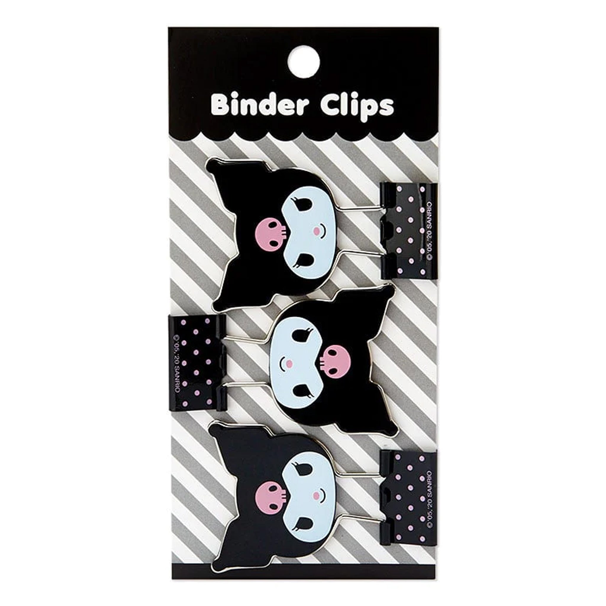 Sanrio Binder Paper Clip 3 pcs