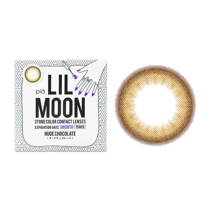 LIL MOON Monthly Contact Lenses-Nude Chocolate 1lens