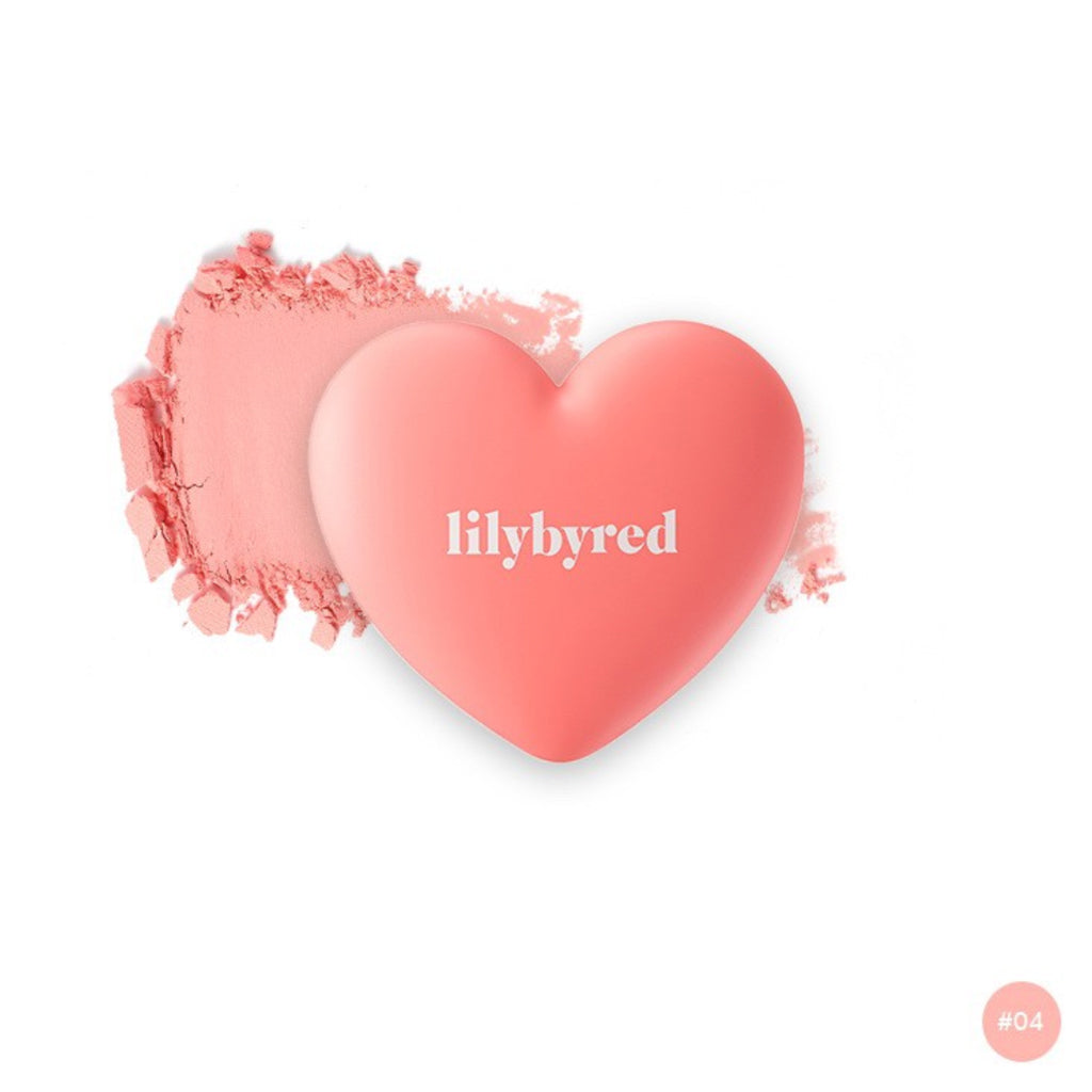 lilybyred 爱心粉质腮红 4.3 克