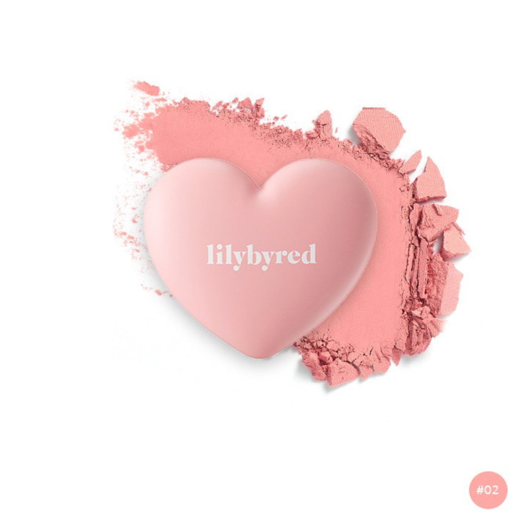 lilybyred 爱心粉质腮红 4.3 克