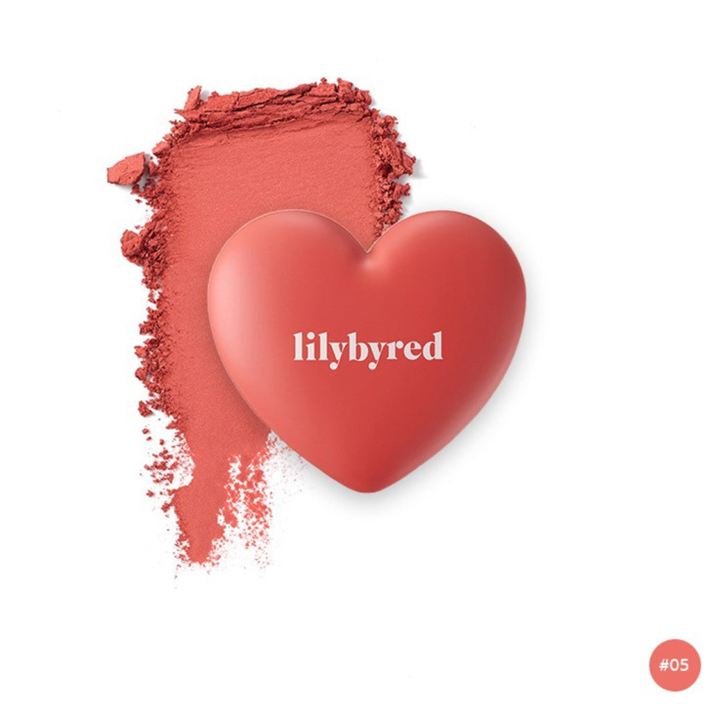 lilybyred 爱心粉质腮红 4.3 克