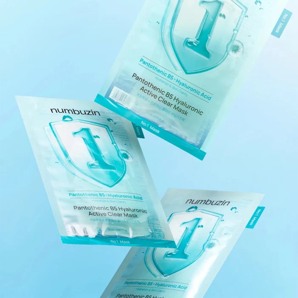 numbuzin NO.1 Pantothenic B5 Active Clear Mask 1pc