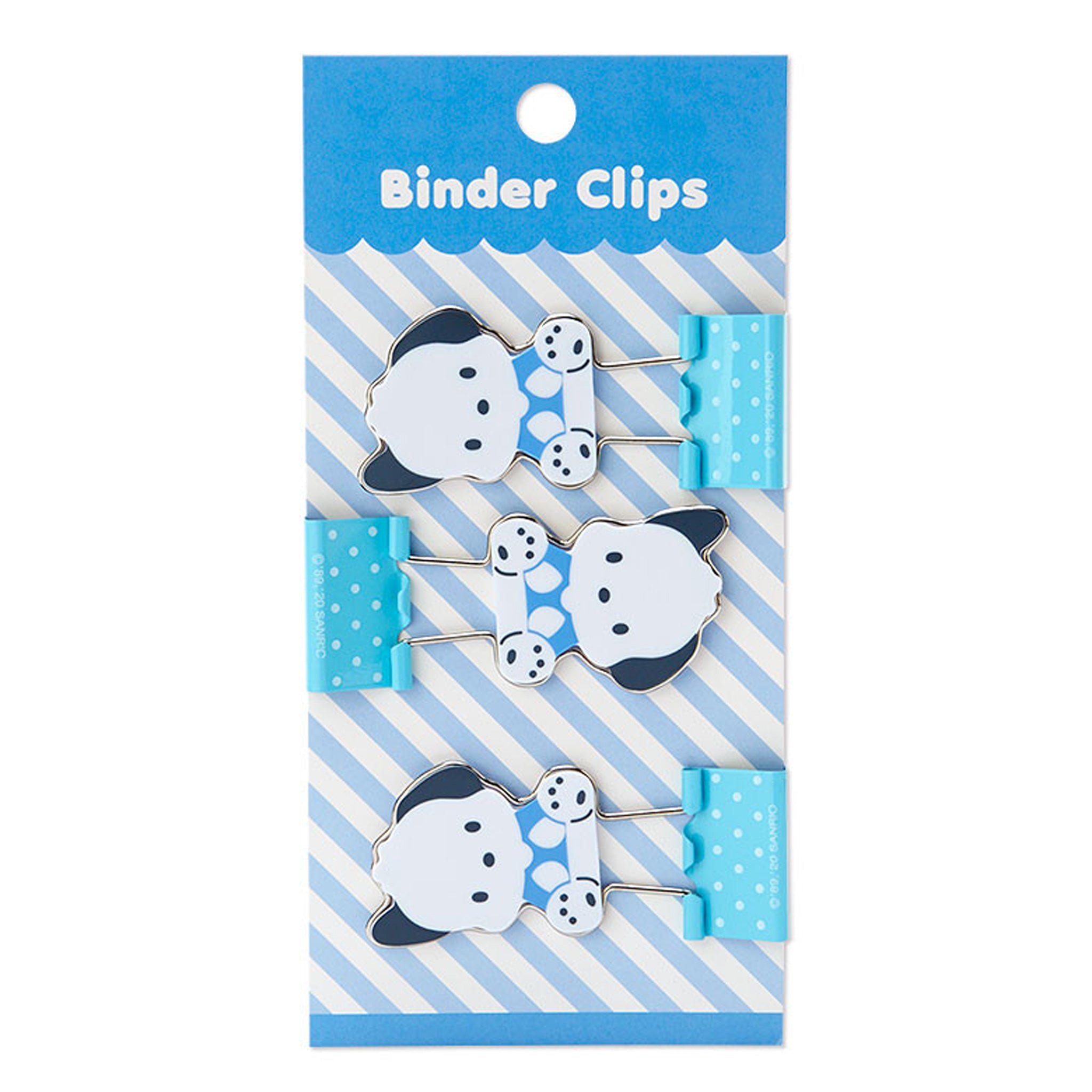 Sanrio Binder Paper Clip 3 pcs