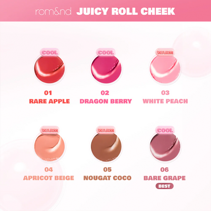 rom&amp;nd Juicy Roll Cheek