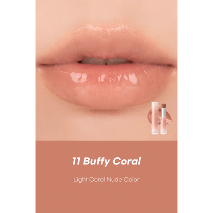 rom&amp;nd 果冻玻璃水感纯素润唇膏 3.5 g