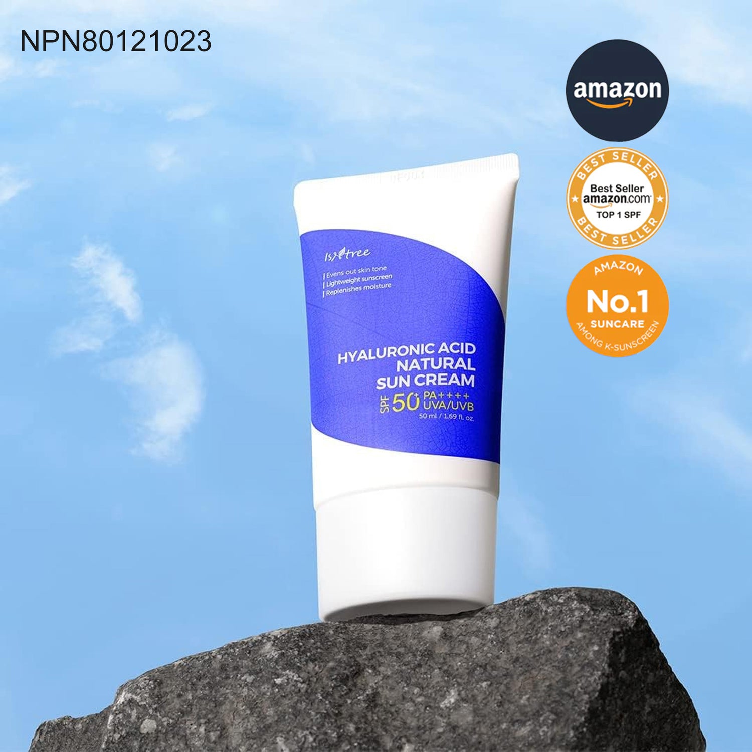 IsNtree Hyaluronic Natural Sun Cream 50ml