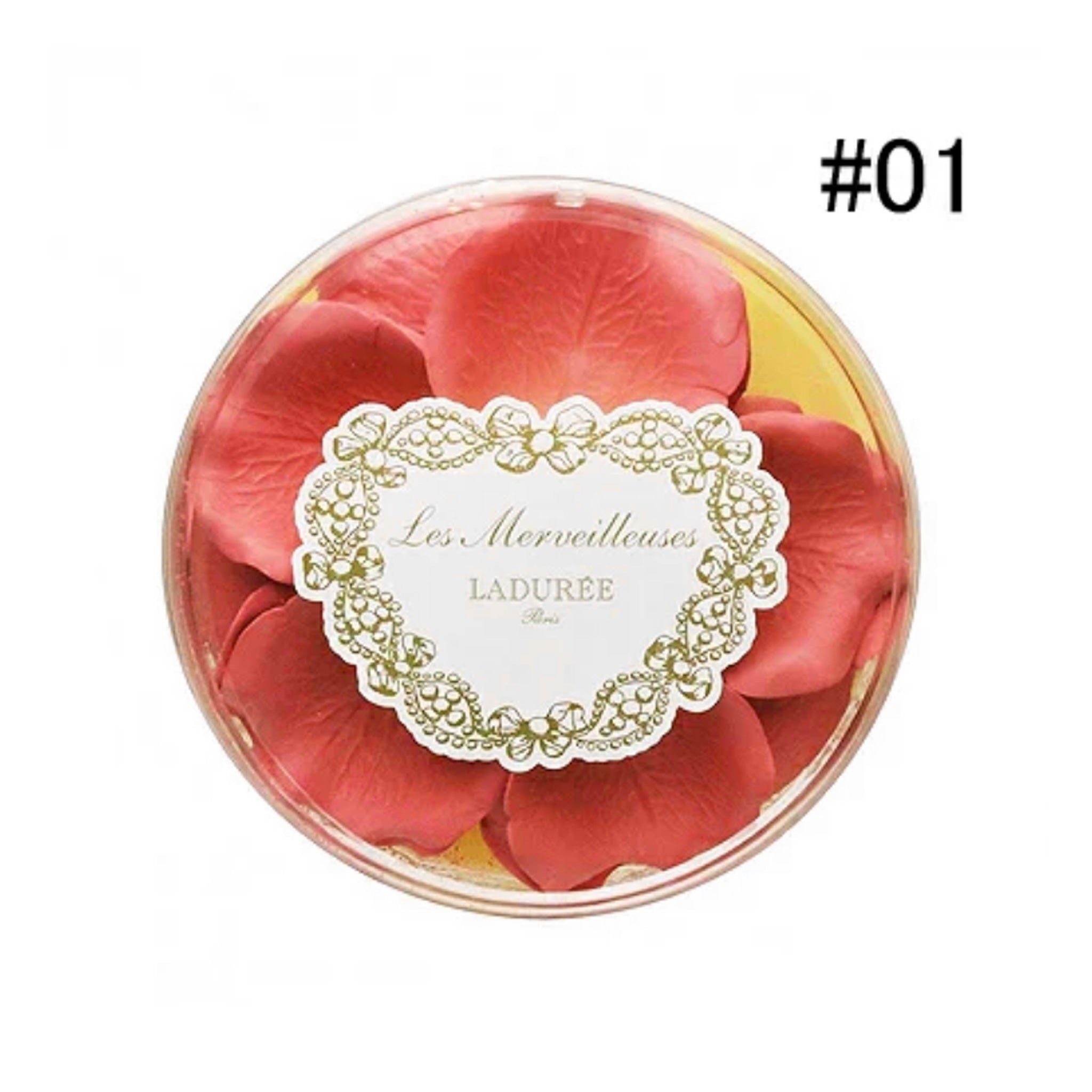 LADUREE Les Merveilleuses LADUREE 面部彩色腮红 3 色补充装